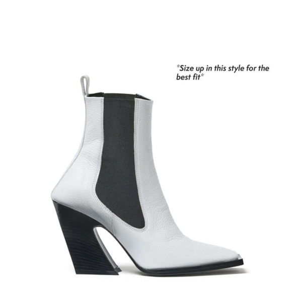 Brandon Blackwood Shoes - Brandon Blackwood Ani Chelsea Boot White